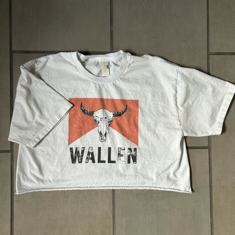 Morgan Wallen Boxy Crop Top